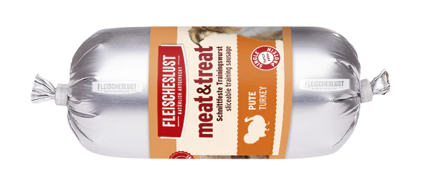 Meat & Treat Trainingswurst 200g - verschiedene Sorten