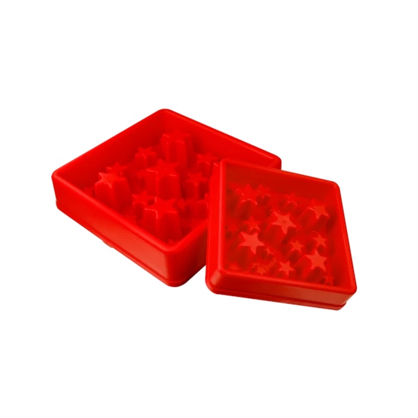 Eat Slow Live Longer Star - klein verschiedene Farben