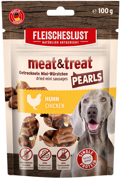 Meat & Treat Pearls Huhn 100g