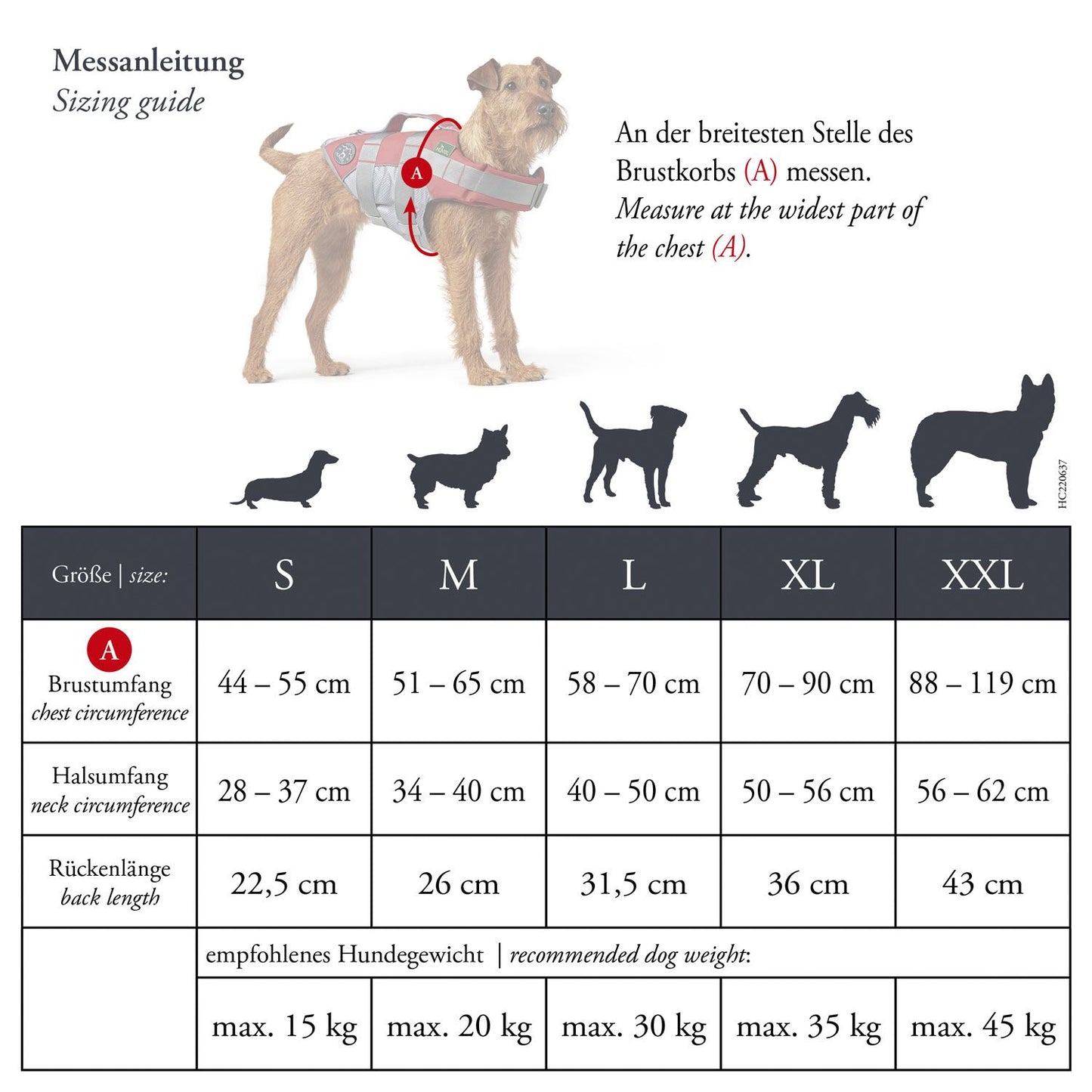 Schwimmweste Moss XL bis max. 35kg rot