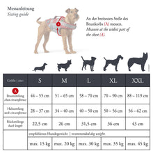 Schwimmweste Moss XXL bis max. 45kg rot