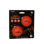 Dog Comets Stardust Orange M (2 Bälle-Set)