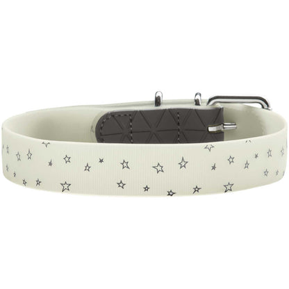 Halsband Convenience Reflect Glow S (40), weiß Sterne