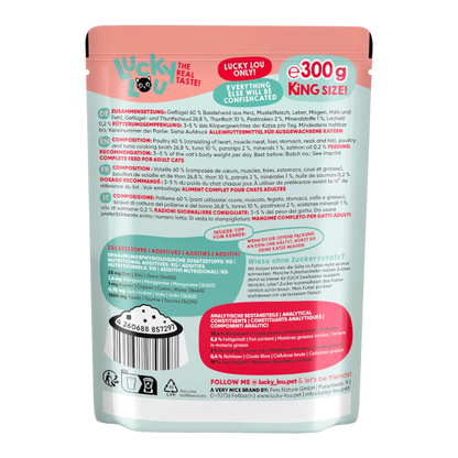 Lucky Lou Lifestage Geflügel & Thunfisch 300g