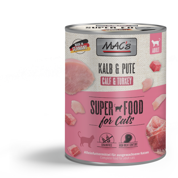 Mac´s Kalb & Pute 400g