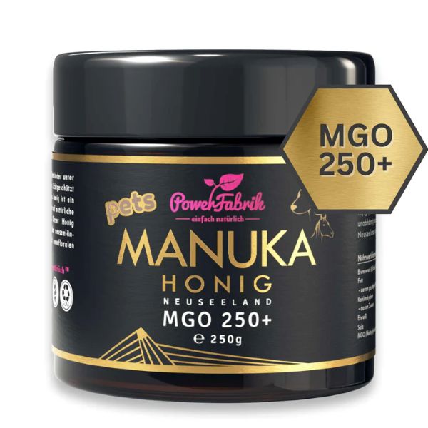 Manuka Honig 250+/550+ MGO aus Neuseeland im Glas 250g