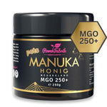 Manuka Honig 250+/550+ MGO aus Neuseeland im Glas 250g