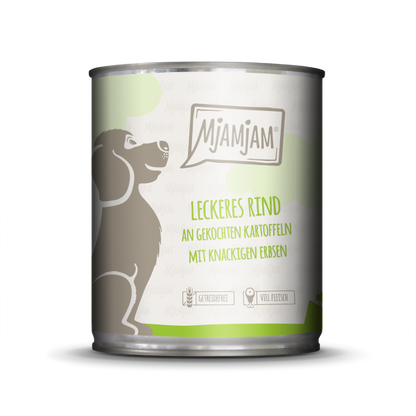 Mjamjam Hund Leckeres Rind