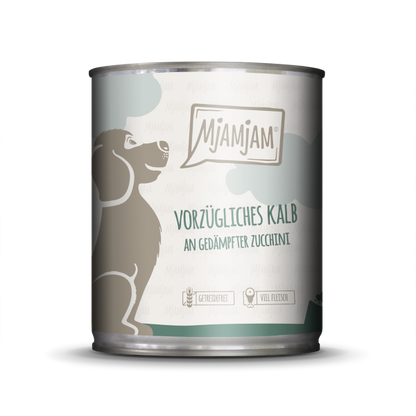 Mjamjam Hund Vorzügliches Kalb