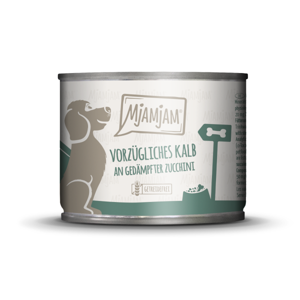 Mjamjam Hund Vorzügliches Kalb