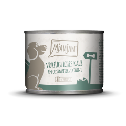 Mjamjam Hund Vorzügliches Kalb