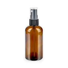 Braunglasflasche mit Sprühkopf 100 ml