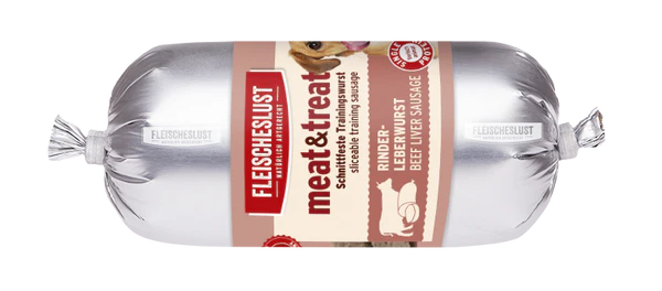 Meat & Treat Trainingswurst 200g - verschiedene Sorten