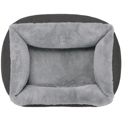 Orthopädisches Hundesofa Rockford S (60 x 40 cm), anthrazit/hellgrau