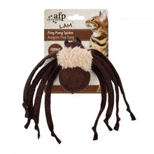 Katzenspielzeug "Spinne" dkl. braun