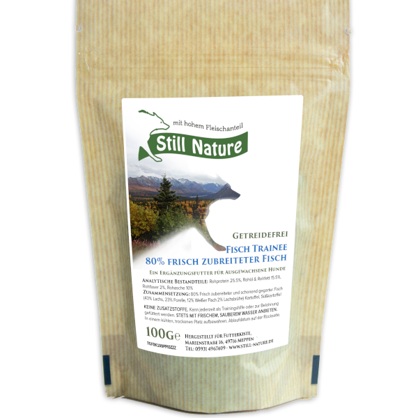 Still Nature | Fisch Trainee aus 80% Fisch